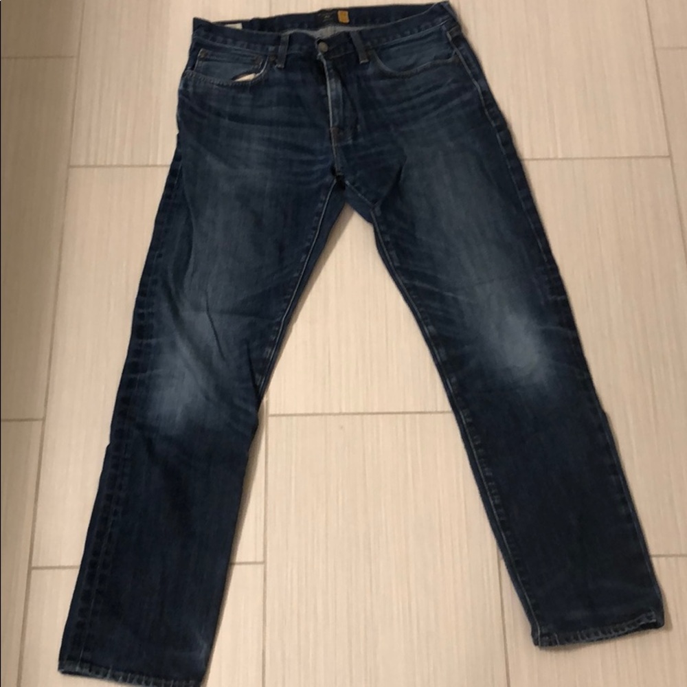 JCrew 484 Slim Fit Denim - 33w 32l Japanese denim